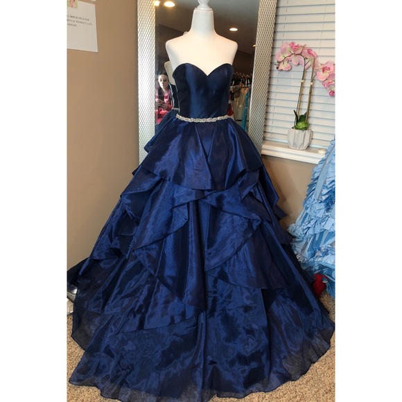 SOLD——-Sherri Hill 51701 Dress - Picture 3 of 7